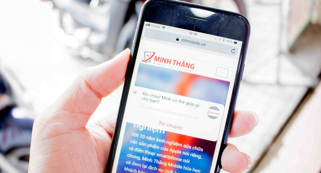 Quy Trình Tiếp Nhận Máy 2 trang chủ minh thắng mobile