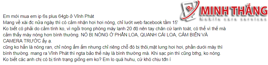 iPhone 6s Plus bị nóng az1z Khắc phục iPhone 6s Plus bị nóng