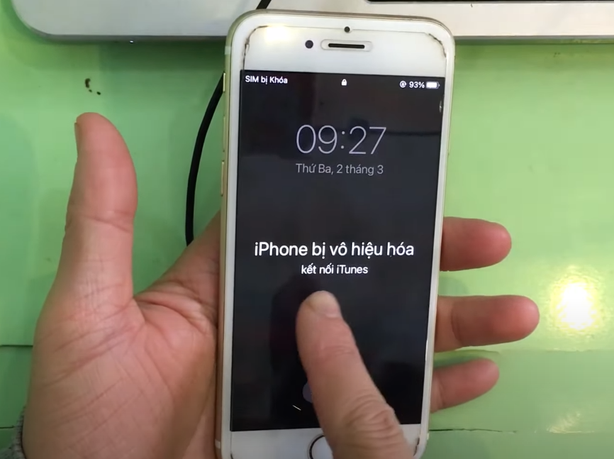 Hướng dẫn cách khắc phục lỗi iPhone 6s Plus bị vô hiệu hóa tại nhà 20260