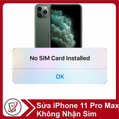 Sửa iPhone 11 Pro Max Không Nhận Sim 20627