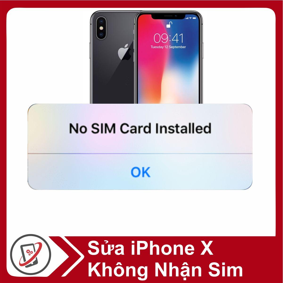 Một số cách khắc phục lỗi iPhone X không nhận SIM
