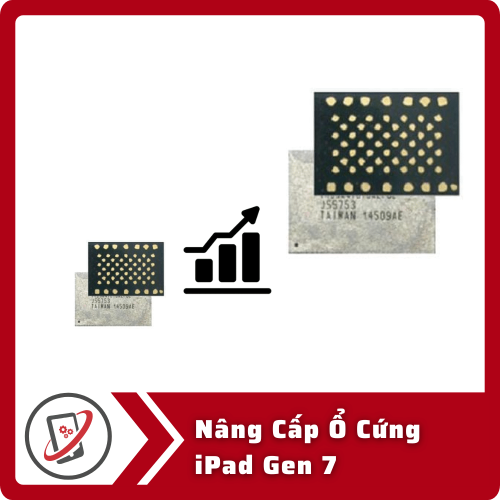 Nang Cap O Cung iPad Gen 7 Nâng Cấp Ổ Cứng iPad Gen 7