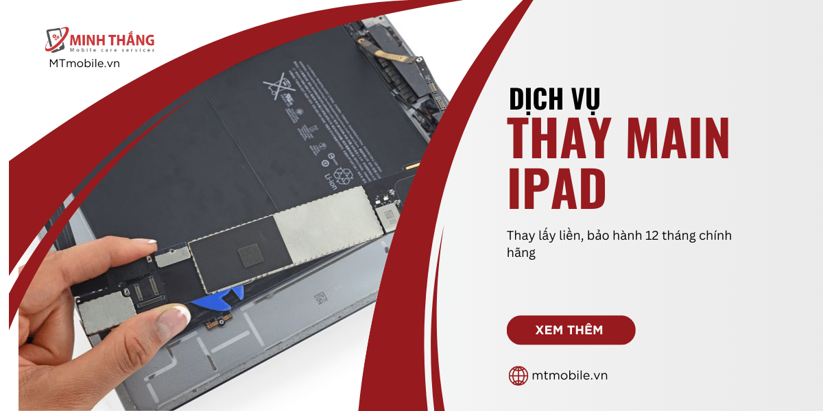 Thay Main iPad Pro 9.7 6 Thay Main iPad 1 Thay Main iPad Pro 9.7