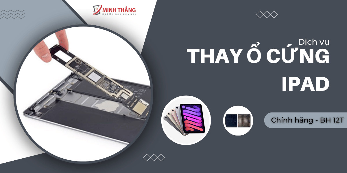 Thay Ổ Cứng iPad Gen 6 5 thay o cung ipad 1 Thay Ổ Cứng iPad Gen 6
